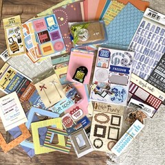 LOT NOS Scrapbooking Card Making Craft Albums Papers Stickers Bling Sheets Tools