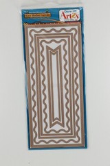  Dare 2B Artzy Wavy Slimline Framelits Die Set NEW 7 Pieces