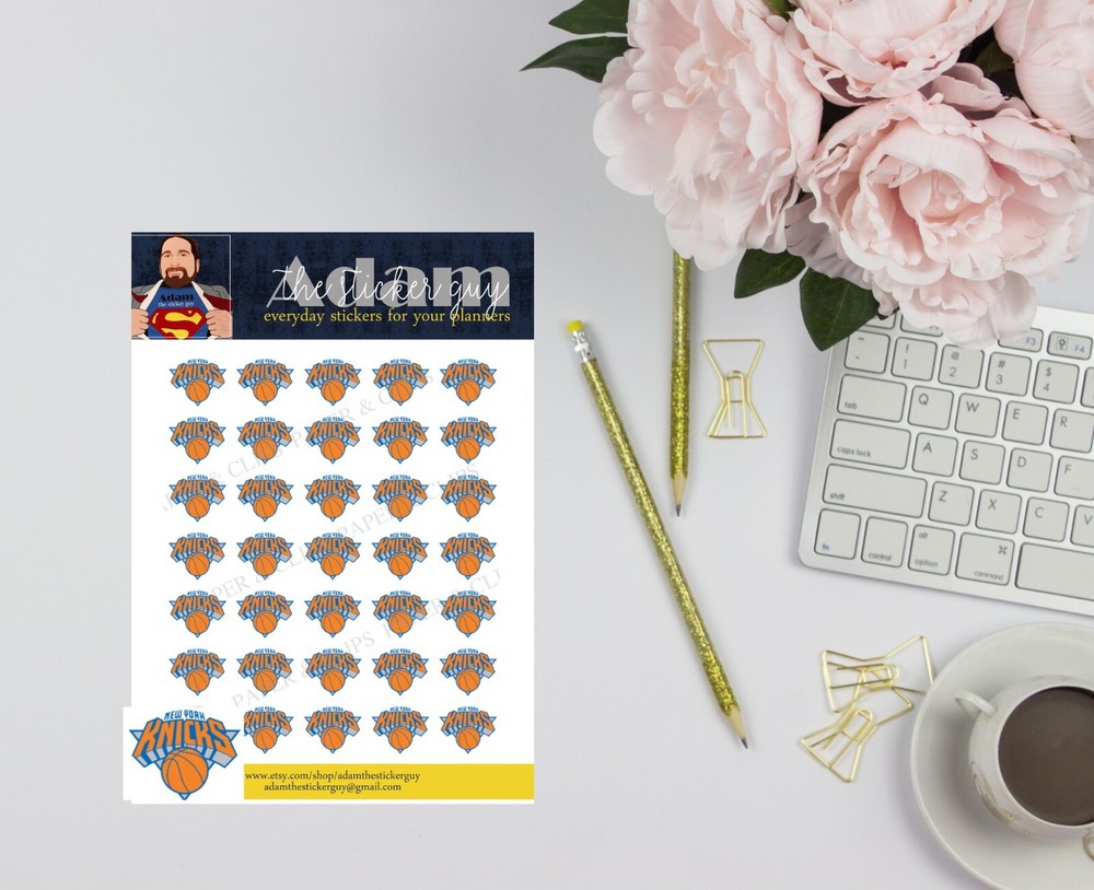 New York Knicks Planner Stickers