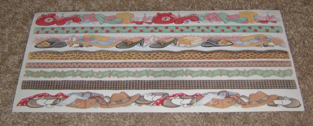 Tie Me To The Moon ~ Dimple Street Gang Sticker Sheet ~ City Borders