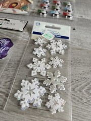 Sticker Lot Christmas Scrapbooking 3D Stickers Holiday Winter RARE Jolee’s #138