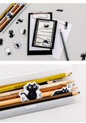 45pcs Kawaii Cute Black Cats Stickers Pack, Cute Stickers