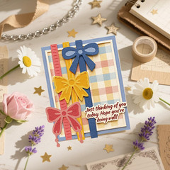 15Pcs Bownot Metal Die Cut for Card Making Bownot Die Cut Ribbon Embossing Stenc