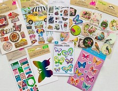 338 Stickers Sandylion, Eureka, Hallmark, Recollections, Trend, Crafters Corner!