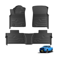KARPAL Floor Mats for Toyota Tundra 2014-2021 (Only for CrewMax Cab), Custom …