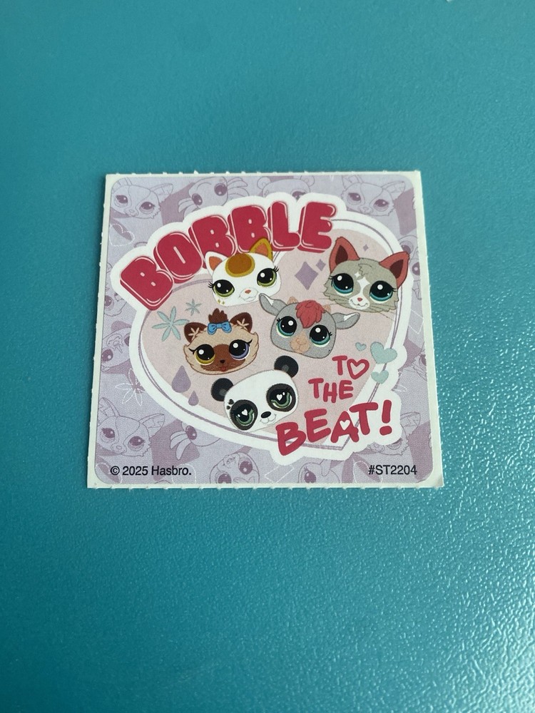 Littlest Pet Shop Bobble To The Beat Sticker Mod 2.5” Inches