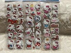 Retro Vintage Look Hello Kitty 3D Bubble Puffy Stickers 3 sets (#43)