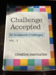 Creative Memories EXCLUSIVE Challenge Accepted Inspiration Pack Collectors Ed.