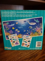 SandyLion sticker designs Under the Sea magnetic play scene