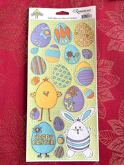 REMINISCE DIECUT STICKERS EASTER EGGS BUNNY & MORE
