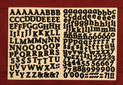 Creative Memories MINI ABC/123 Stickers EBONY Black or COLOR ME CRAZY MultiColor