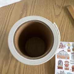 Vintage Moving Sticker ROLL Stickers, Boxes, Mailbox, New Home, Over 90 Sheets