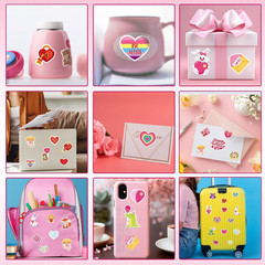 200 Pcs Valentines Stickers, Love Heart Stickers Valentine’S Day Sticker Bulk Vi