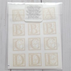 Creative Memories Elegant Letter Laser Stickers