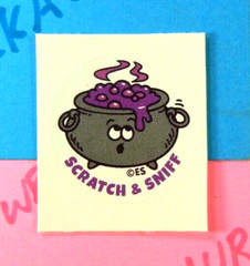 Halloween Witch Blackberry Grape Everything Smells Sticker Lot Of 3