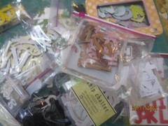 HUGE lot 13 packs Assorted Brands Alphabets Chipboard Plastic Glittered Paper