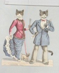 Anna Griffin AG848 «FELINE CARD TOPPERS» Embellishments Card-Layers Cats 313-Pcs