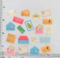 Violette Stickers Letters & Notes Mail Stickers Crafts Planner Supply Scrapbook