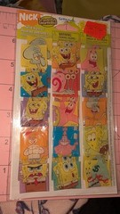 Vintage SpongeBob SquarePants Stickers 2 Sheets New In Package AGC 2005 READ