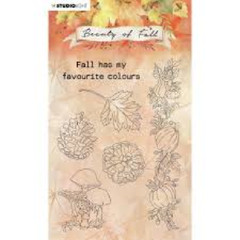 STUDIO LIGHT – CLEAR ACRYLIC STAMPS – BEAUTY OF FALL – COLORS