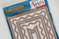  Dare 2B Artzy Wavy Slimline Framelits Die Set NEW 7 Pieces