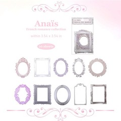 Oruola 40pcs Scrapbook Frames, Vintage Frame Stickers, Junk Journal Stickers,…