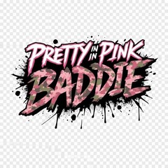 Pretty In PInk Sticker