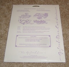 The Gifted Line ~ Anne Geddes 8×10 Package Sticker Sheet …..Babies Bathtime
