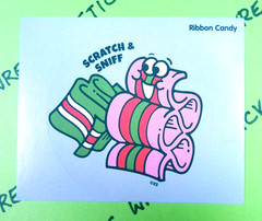 Christmas Scented Large Stickers Everything Smells You Choose