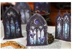 10Pcs Manor Secret Series PET Decorative Stickers Pack DIY Scrapbooking Supplies
