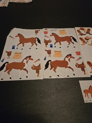 Vintage Mrs. Grossman’s Horses & Cowboy Boots Hats Sticker Sheet Lot