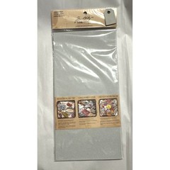 Tim Holtz Grunge Paper 6 Sheets 6×12 Inch Flecked Light Gray Ink Sew Create