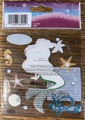 DISNEY The Little Mermaid Ariel Fish Tail Princess Character Scrapbook Stickers