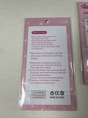 Gem Stickers Rhinestones 3D Self Adhesive Craft Scrap Book Cellphones 3 Patterns