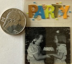 PARTY Stickeroni Mylar Stickers (24pc)Hallmark•Wish•Cake •Celebrate•Card Making•