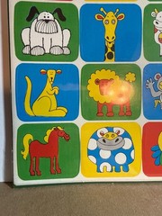 Vintage Drawing Board Quick-Stick Seals Animal Stickers Sealed 4 Sheets Elephant