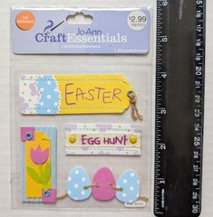 Easter Egg Hunt Scrapbooking Stickers By JoAnn Craft Essentials
