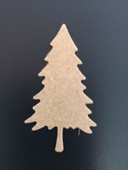 Woodland Die Cuts * Mini Trees * Set of 24 * Cardstock, Glitter Foam or Glitter