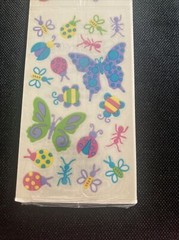 Vtg Frances Meyer Stickers Garden Insects Ladybugs Ants Bug-A-Boo Butterfly Bugs