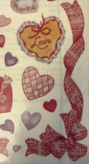 BE MINE Stickers(36pc)Frances Meyer•Valentine’s Day•Hearts •Bows•Card Making•