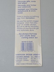 Vintage Sandylion Pig Hog Farm Stickers Mother Of Pearl New NOS Sealed HTF