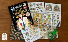Sticker Emporium Mary Engelbreit 500 Exquisite Vintage Stickers for Scrapbooking