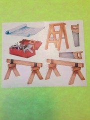 Creative Memories building tools sticker sheet