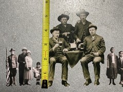 Tim Holtz Paper Dolls, Die Cut Vintage Photographic Images with plastic case