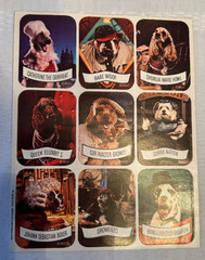Vintage Rare 80’s Sticker sheets