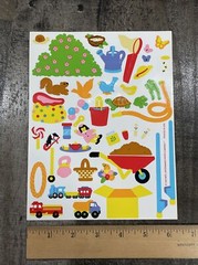 3 Vintage 1993 Mrs Grossman’s Full Sticker Sheets 6×8″ Stickers Yard Toys Kids
