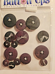 Large Lot of «Button Ups» Photo safe Adhesive Buttons by Stickopotamus 11 pkgs