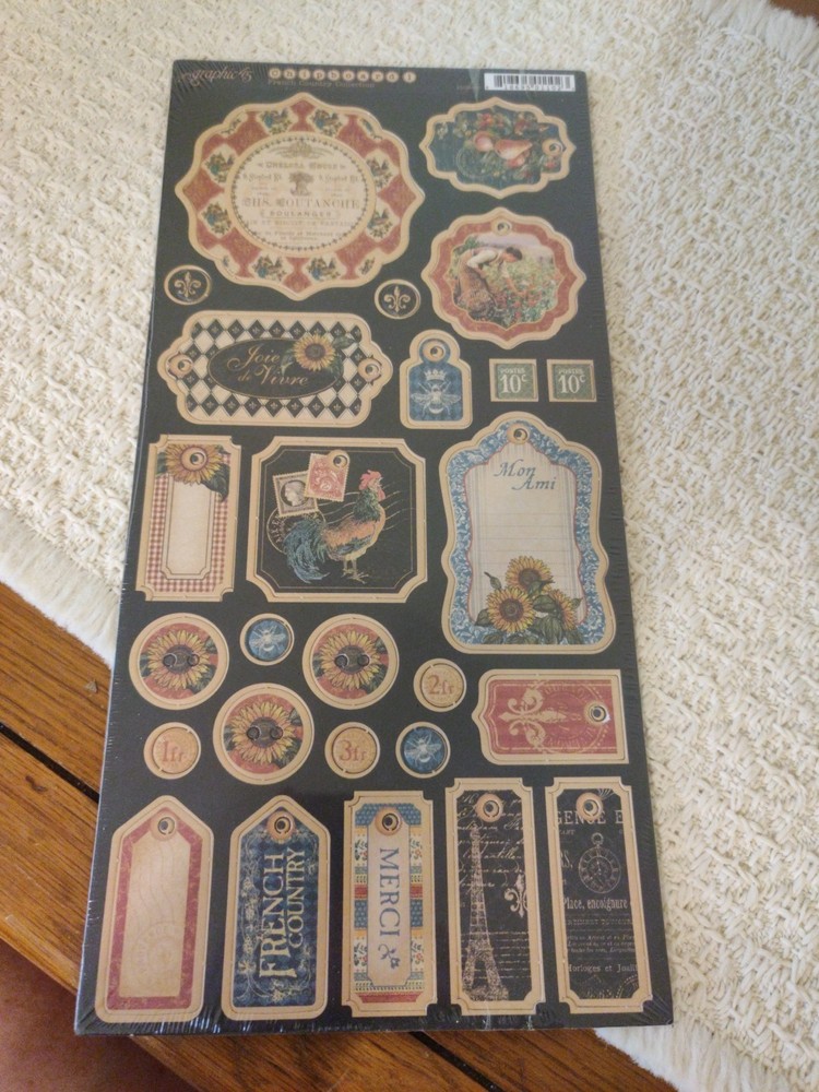 Graphic 45 Steampunk Spell Chipboard #2 New! TAGS!