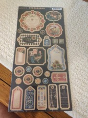 Graphic 45 Steampunk Spell Chipboard #2 New! TAGS!