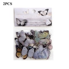 Delicate Lightweight Elegant Durable Versatile Butterfly Garden Journal Stickers